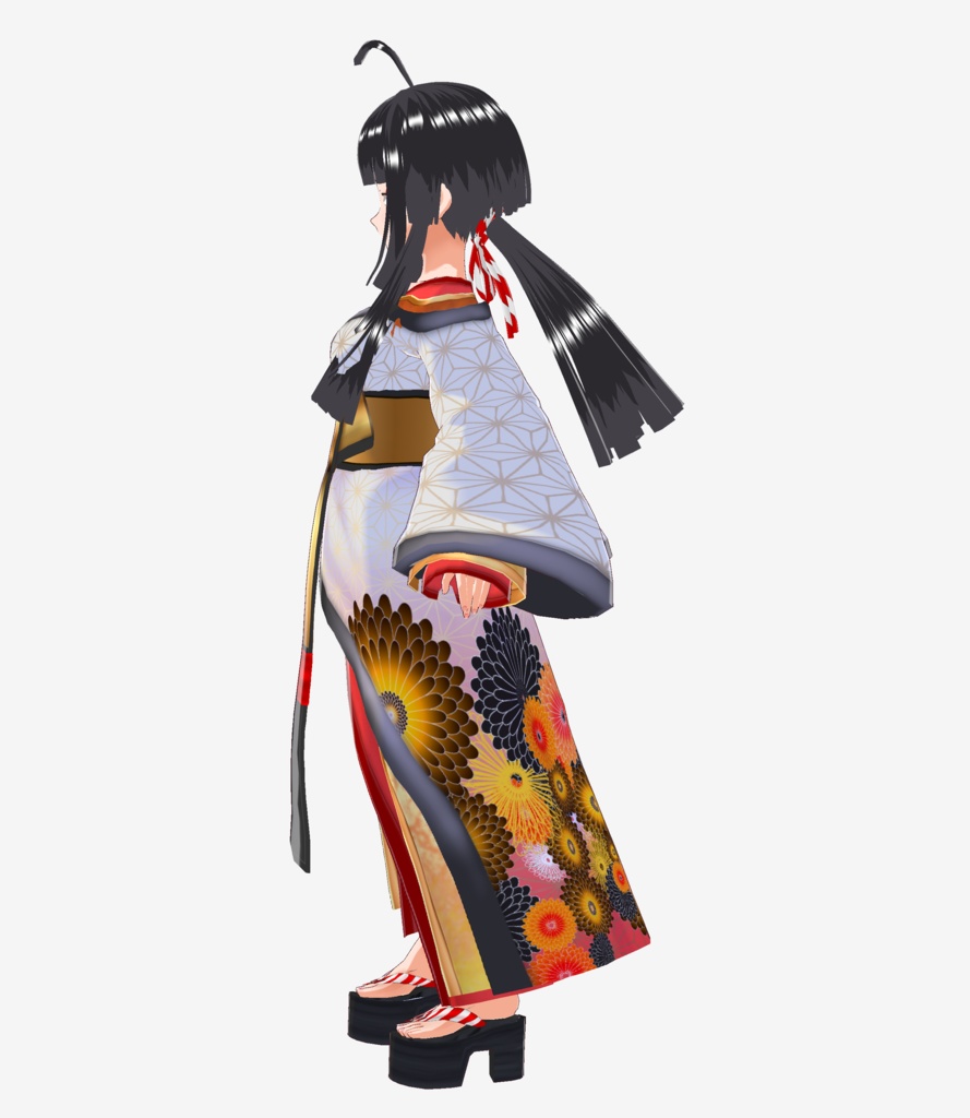 【無料配布】Vroid衣装-花魁