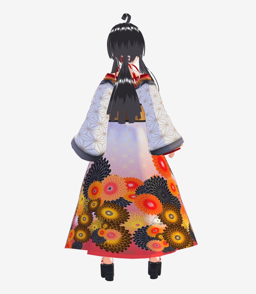【無料配布】Vroid衣装-花魁