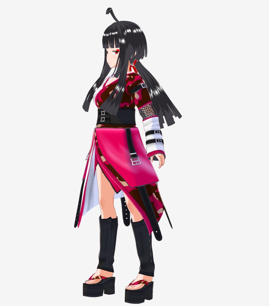 Vroid衣装-飛脚っぽいスタイル