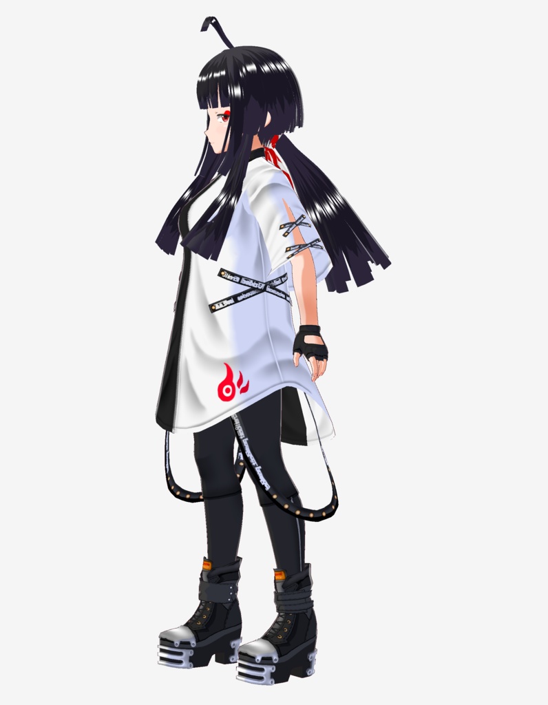 Vroid衣装 KOKESHI-PUNK