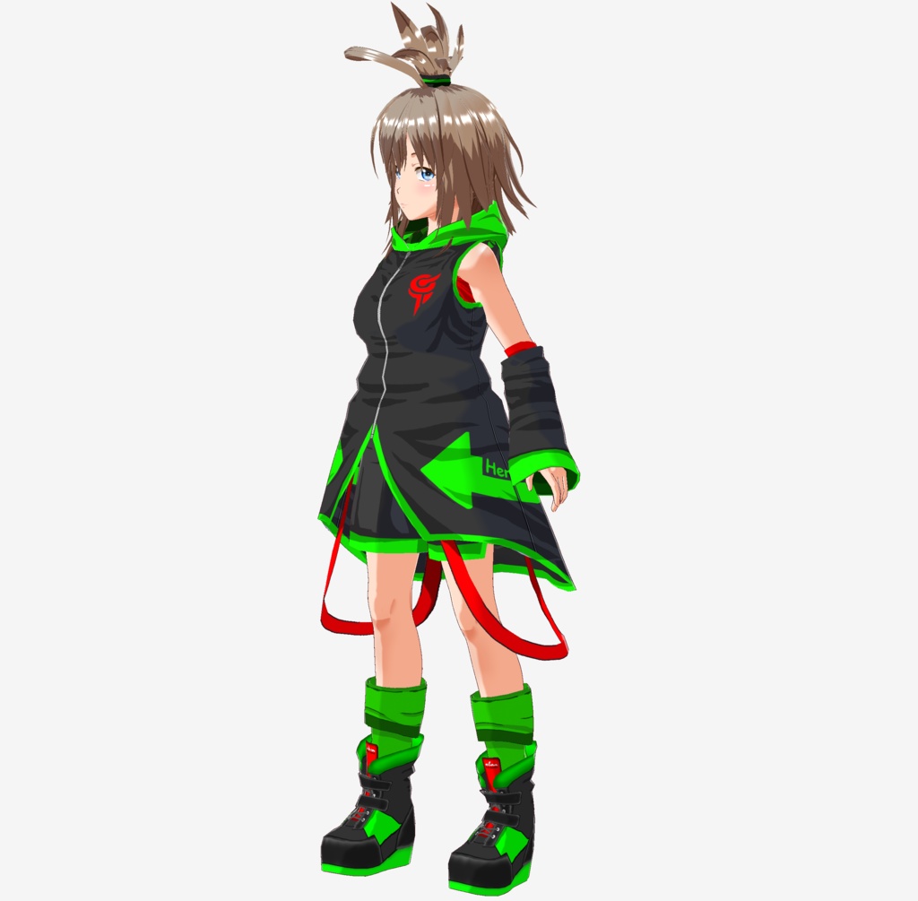 Vroid衣装 Crip2用衣装