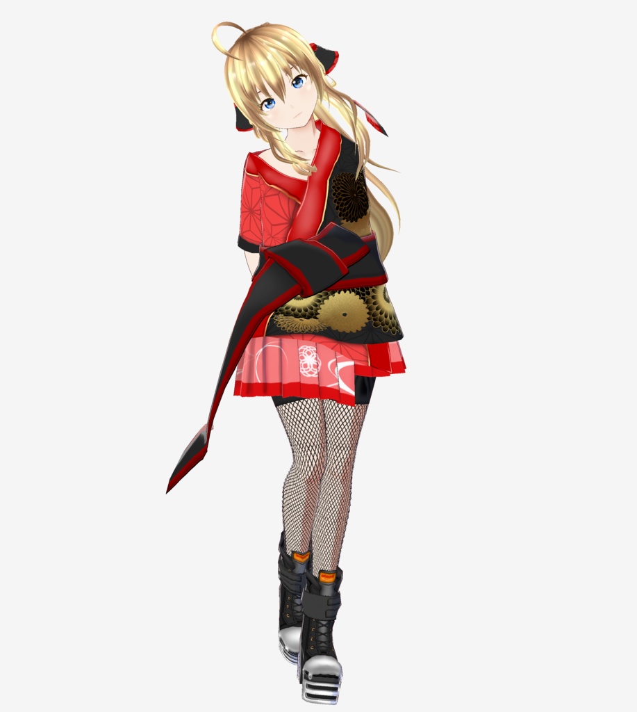 Vroid衣装 和装ショートStyle