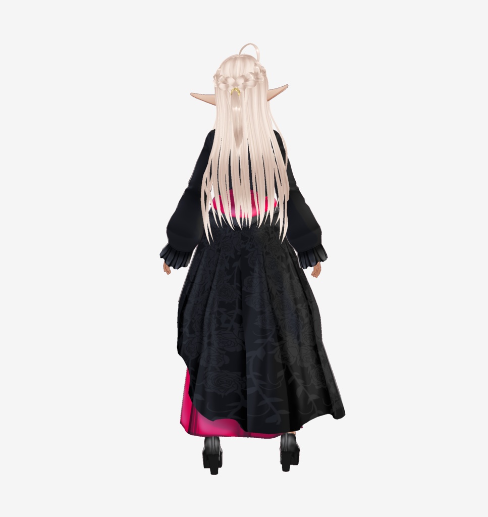 Vroid衣装 Gothic風