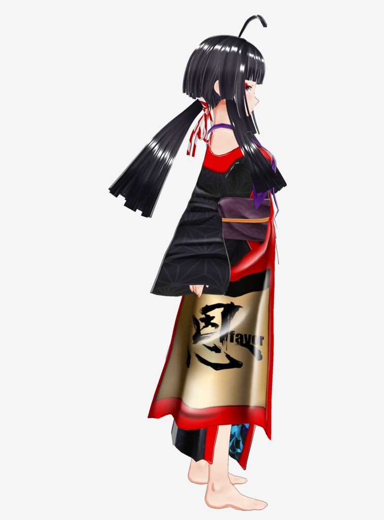 Vroid衣装 kimono(恩)