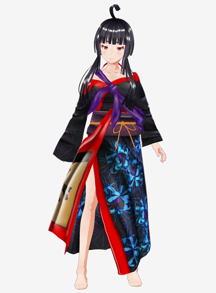 Vroid衣装　kimono（恩）