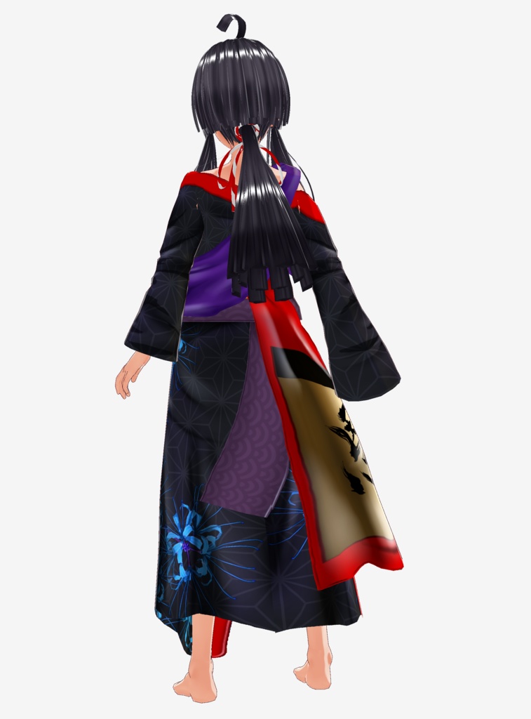 Vroid衣装 kimono(恩)