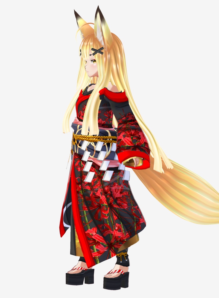 Vroid衣装 イナリアンデフォルト服