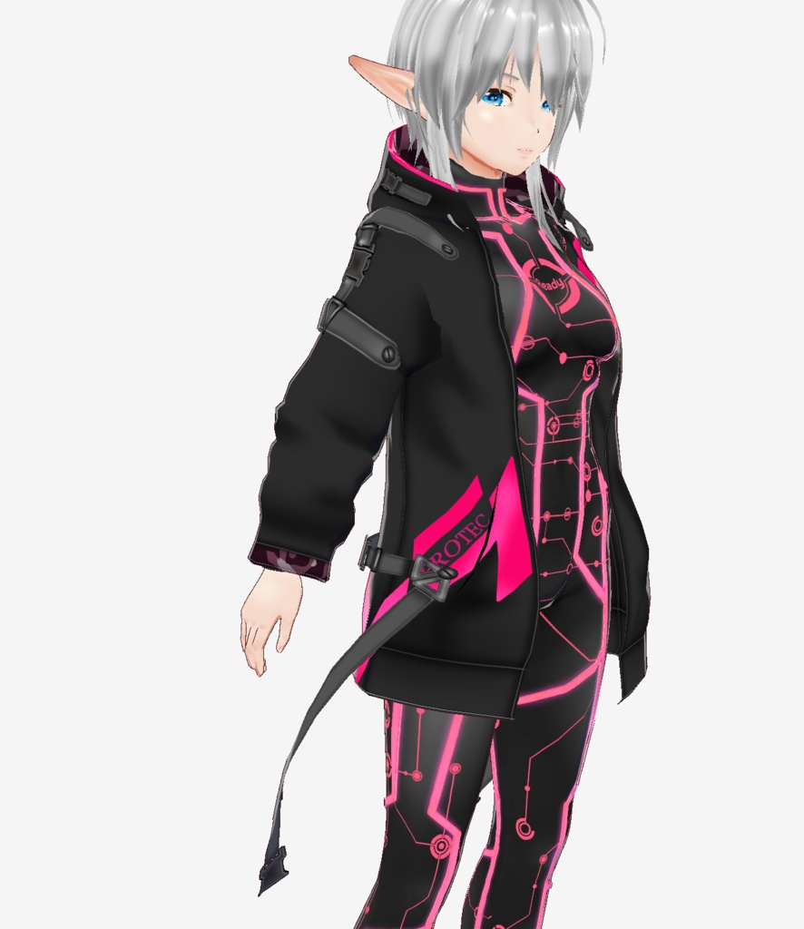 Vroid衣装 CYBER
