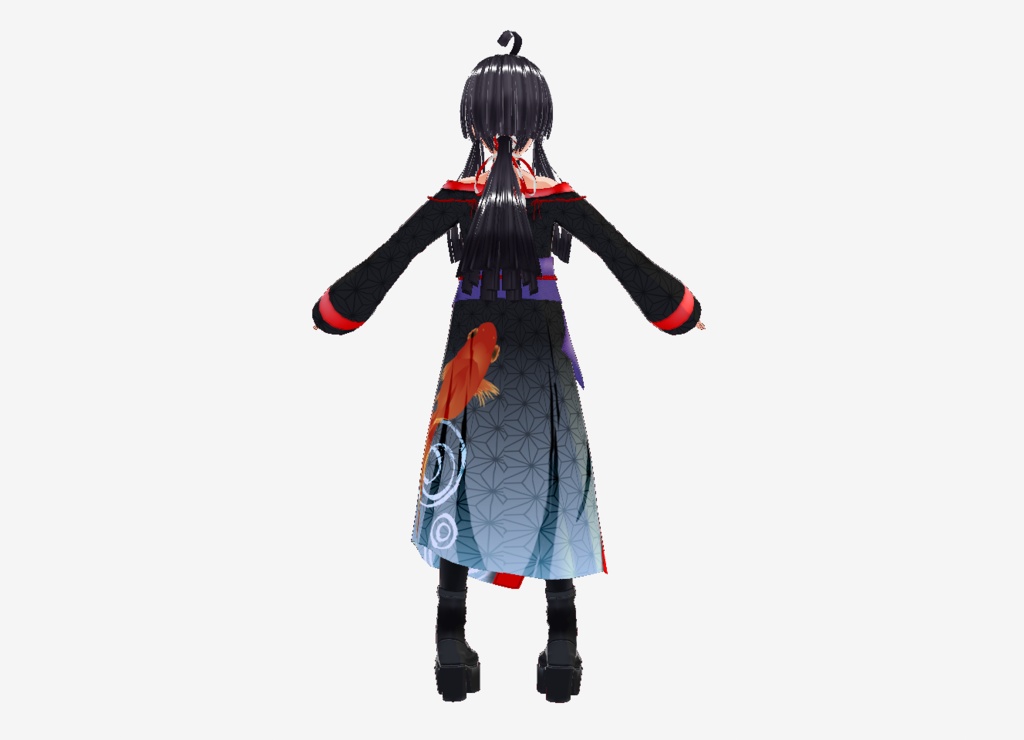 Vroid衣装 Jパンク