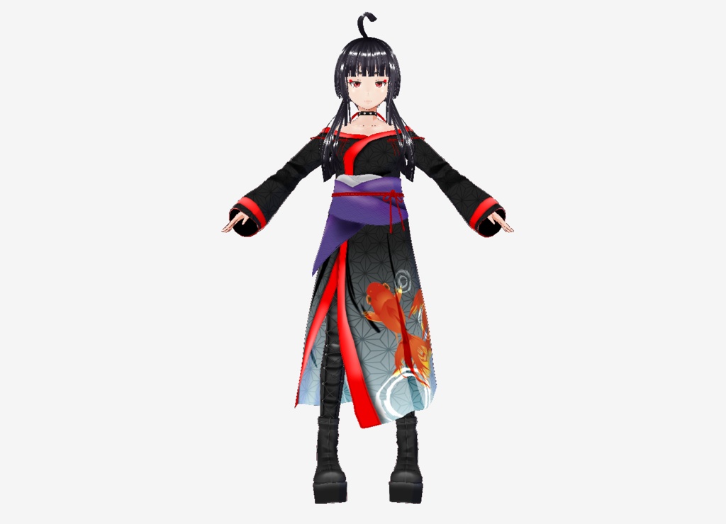 Vroid衣装 Jパンク