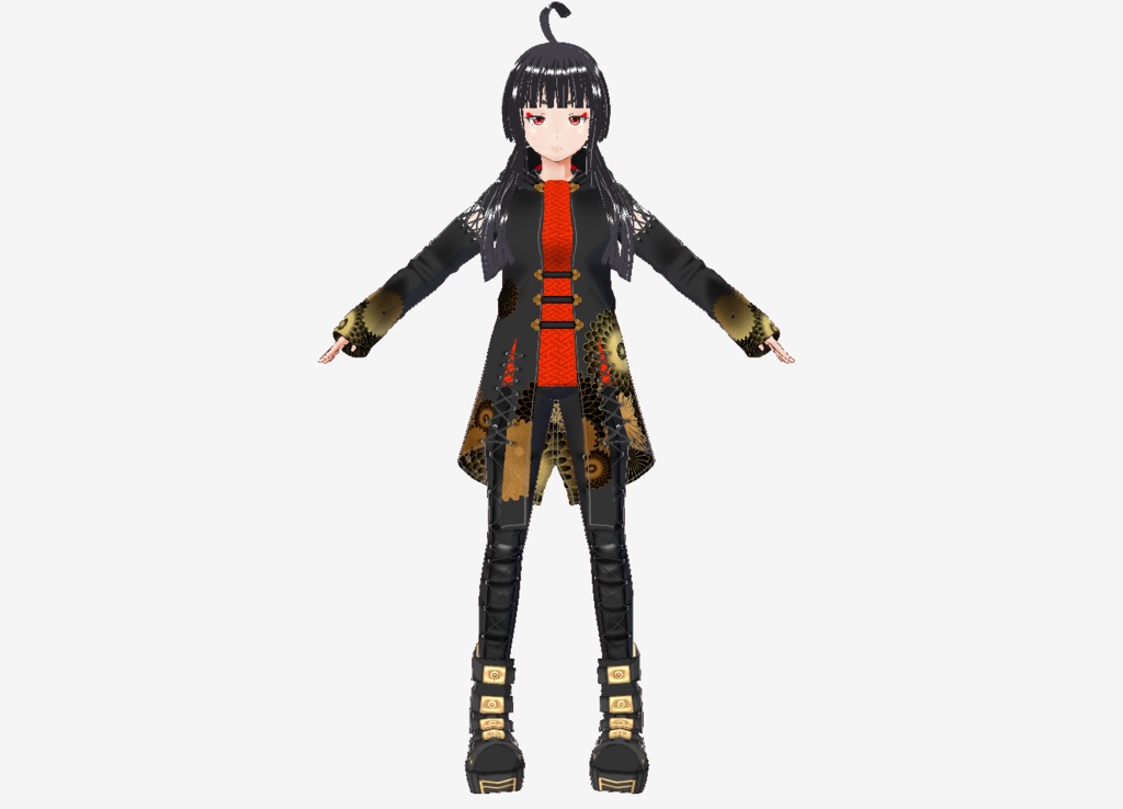 Vroid衣装 和洋