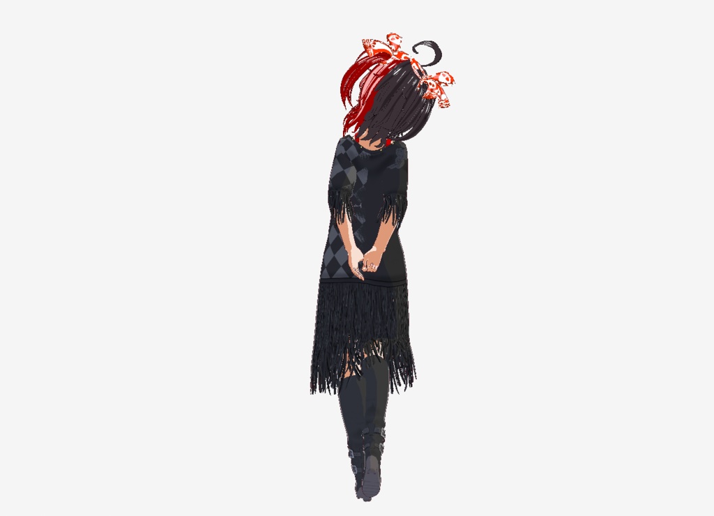 Vroid衣装 Jパンクblack