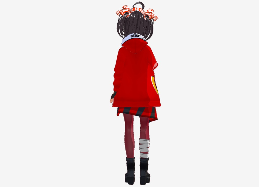 Vroid衣装 達磨パーカー