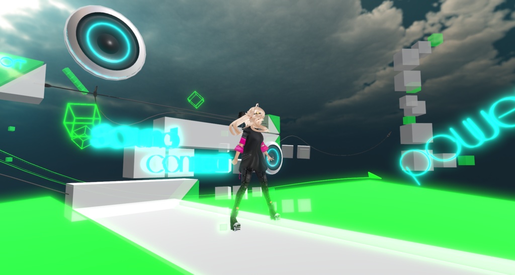 3Dステージ retun