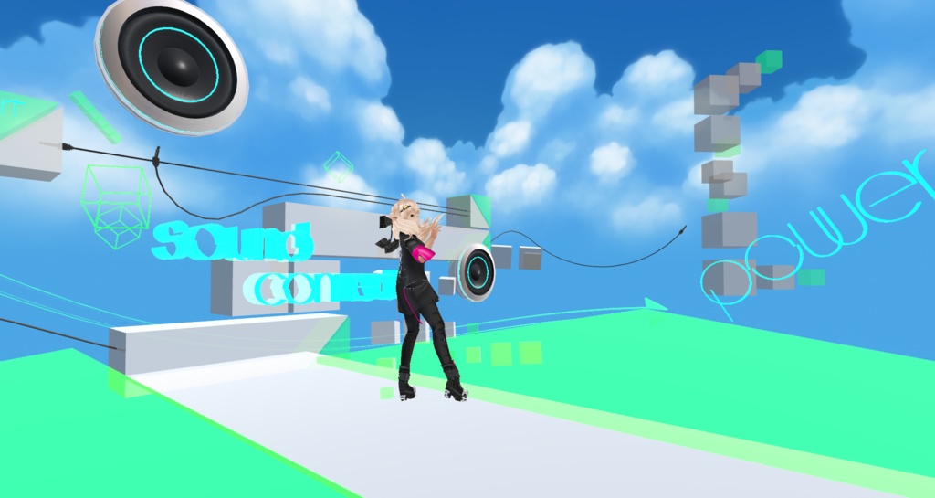 3Dステージ retun