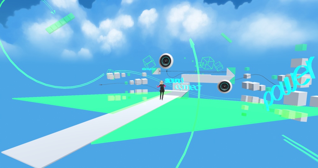 3Dステージ retun