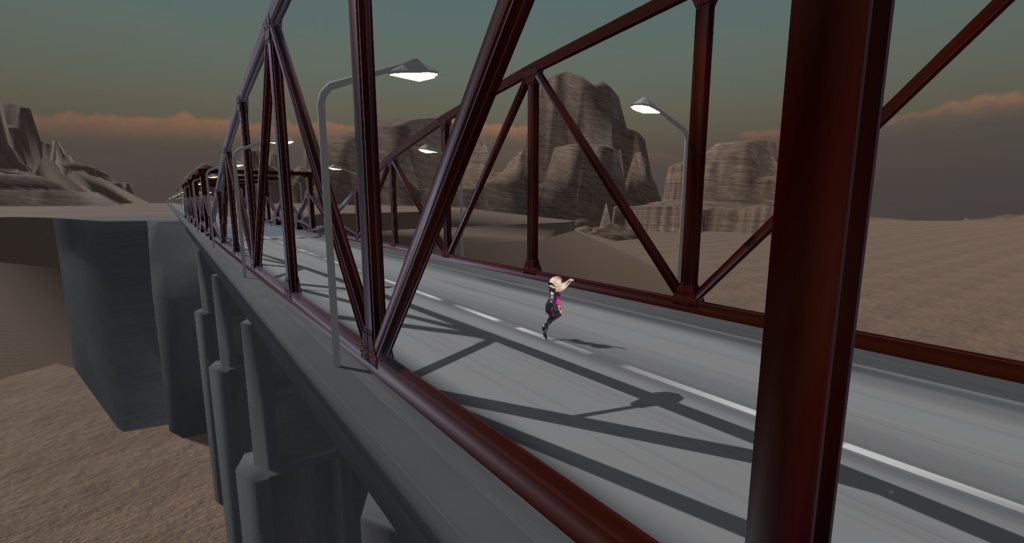 3Dステージ Iron bridge