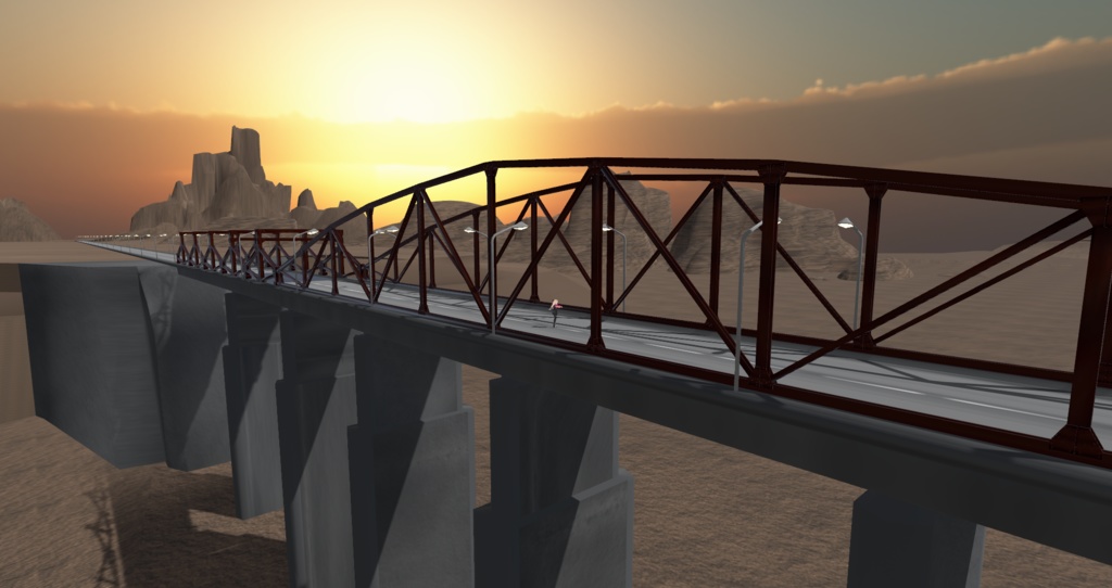 3Dステージ Iron bridge