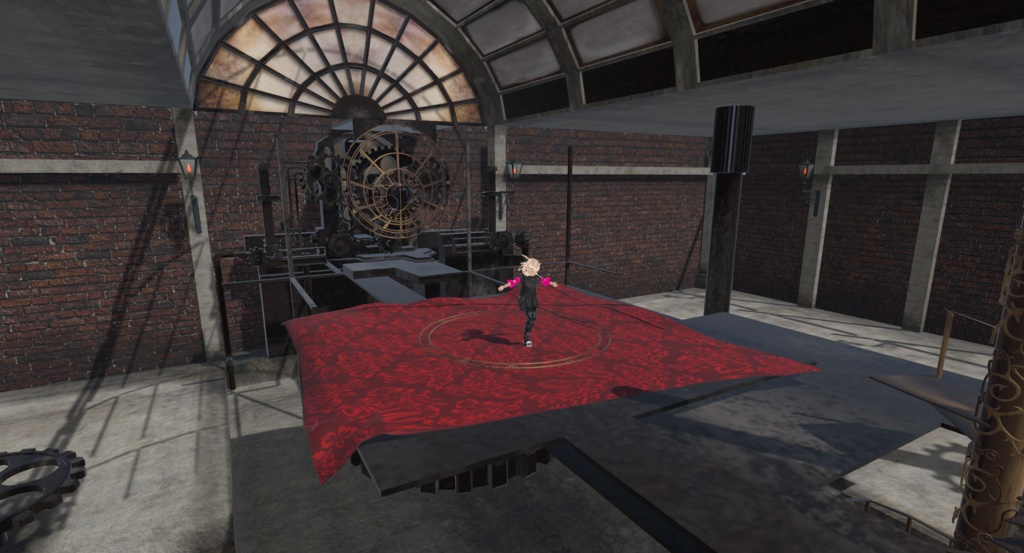 3Dステージ 歯車廃墟