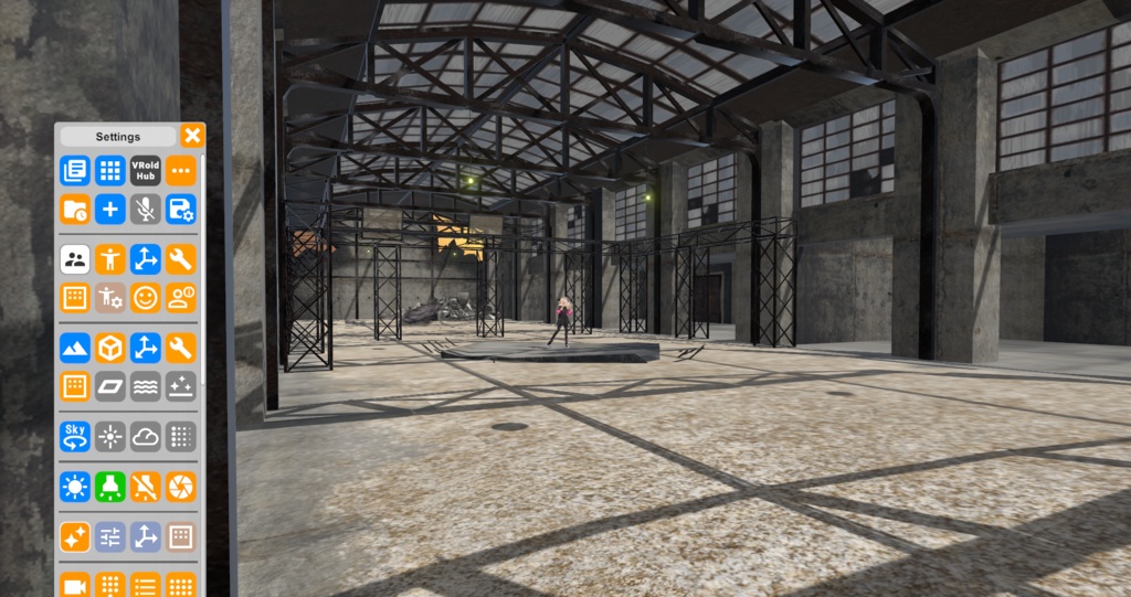 3Dステージ 廃工場