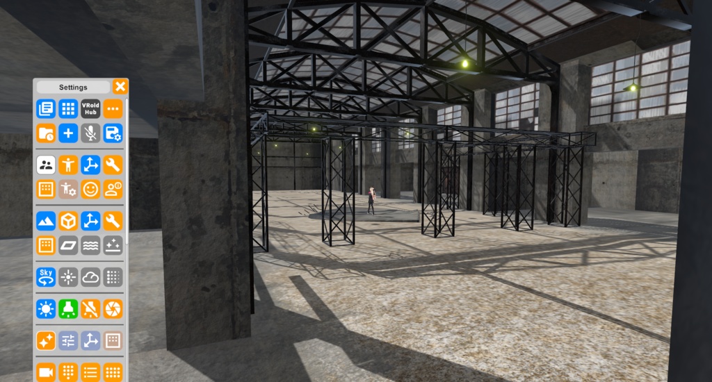 3Dステージ 廃工場