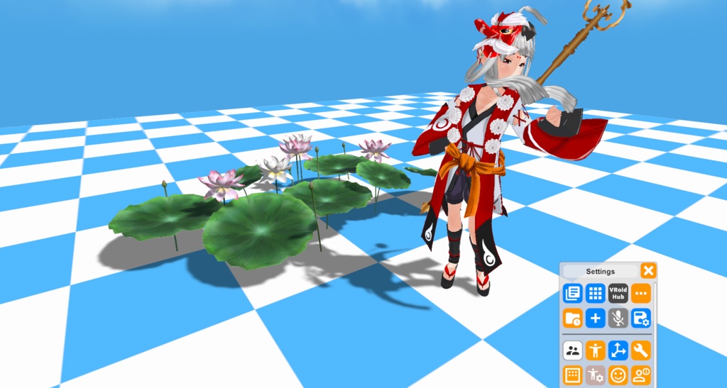 3Dアクセサリ 蓮