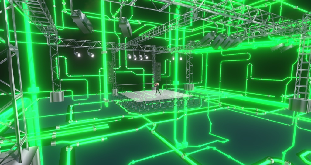 3Dステージ Open Room
