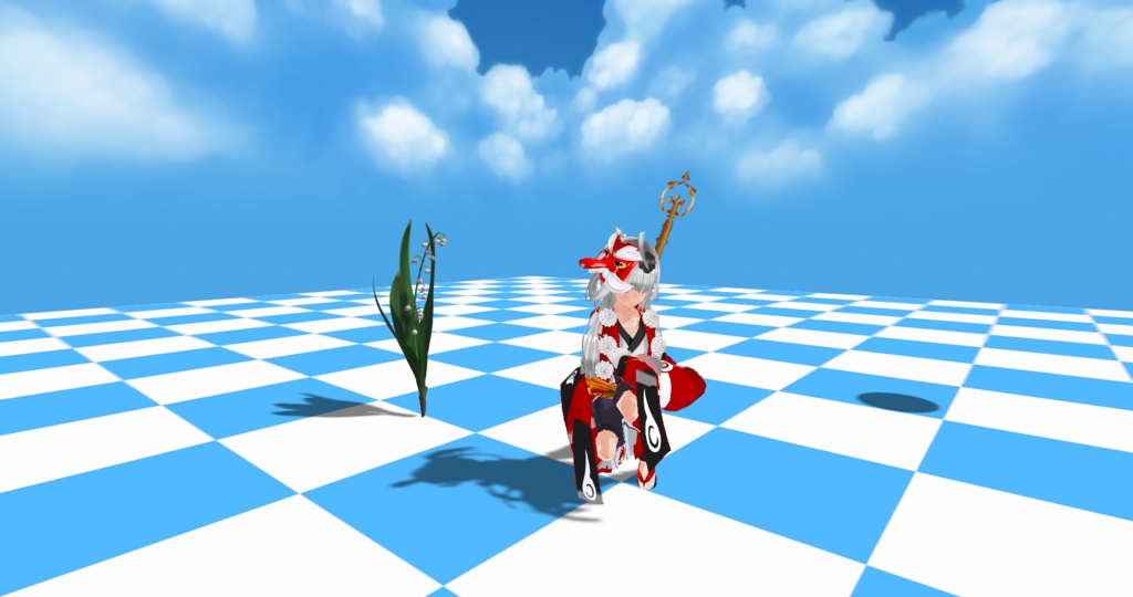 3Dアクセサリ すずらん