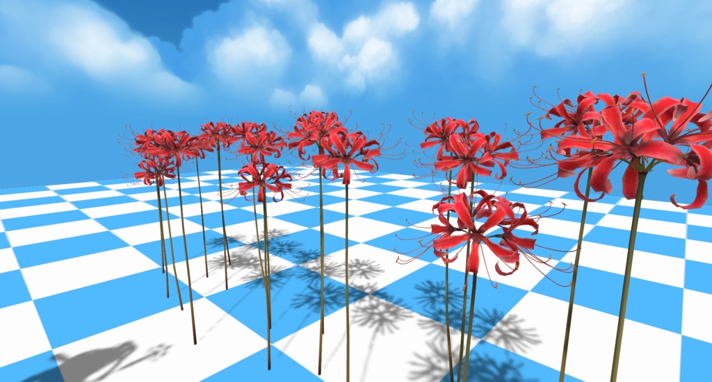 3Dアクセサリ 曼殊沙華2