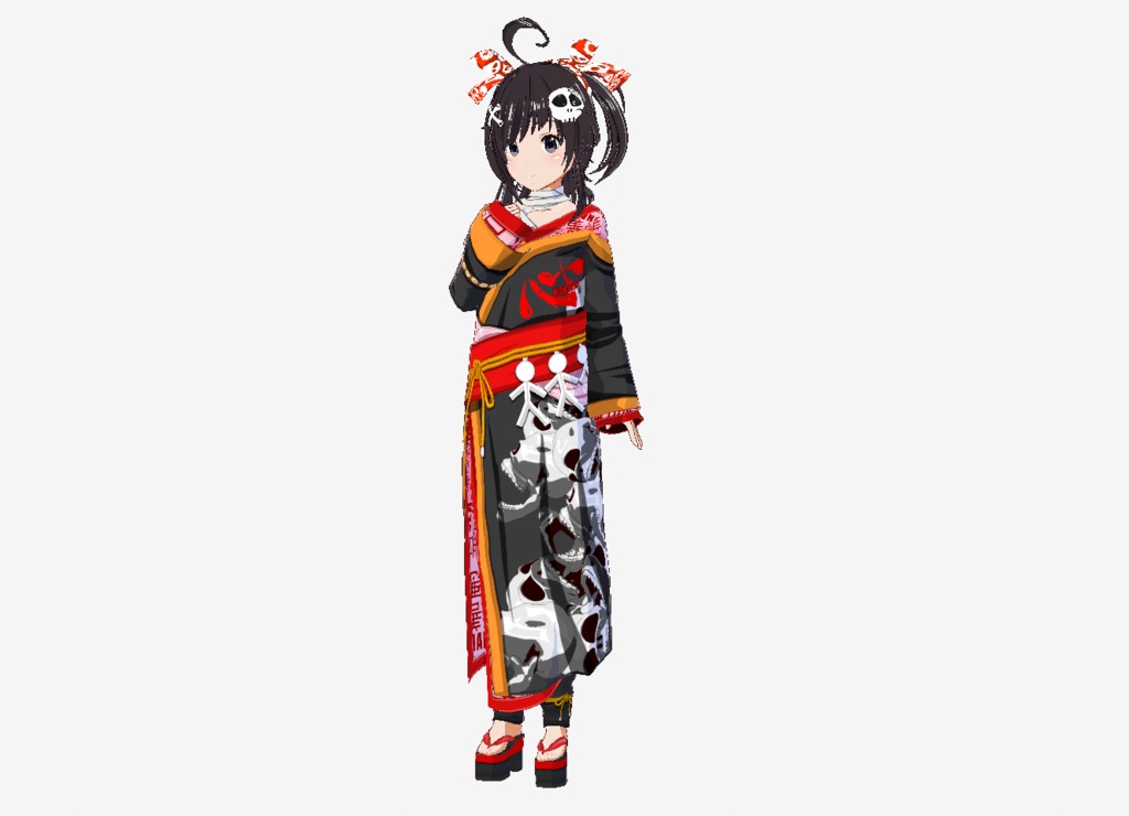 VRM向日葵　和装式神 - official-satori - 2/4