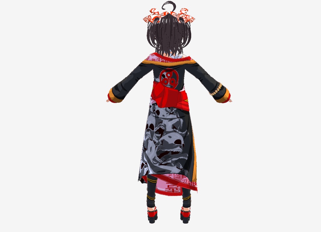 Vroid衣装 和装式神