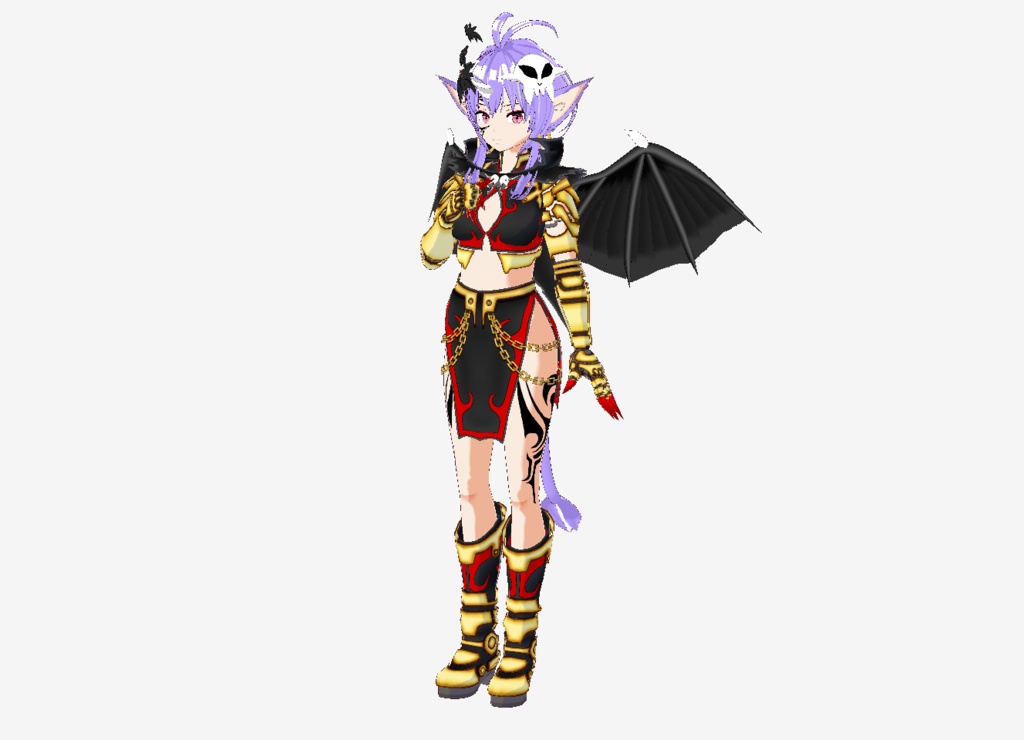 封印されし者(The Forbidden One)VRM+Vroid