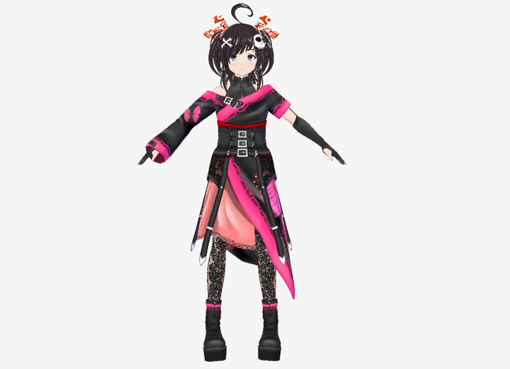 Vroid衣装 Butterfly