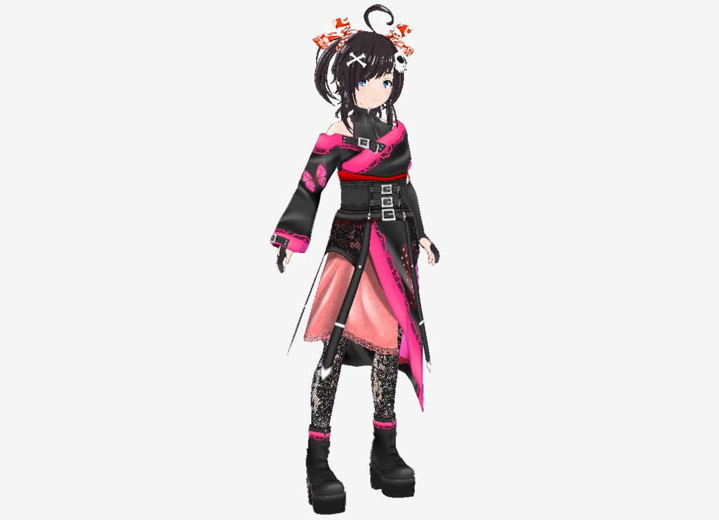 Vroid衣装 Butterfly