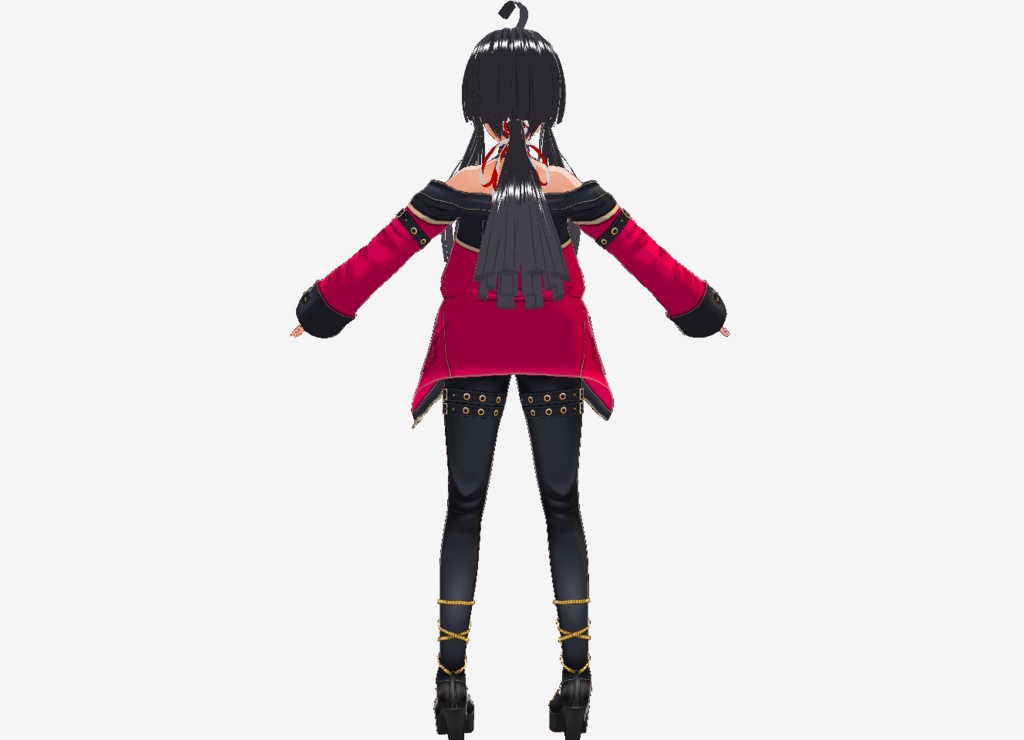 (Shop登録者1000人記念)Vroid衣装 LEAVE