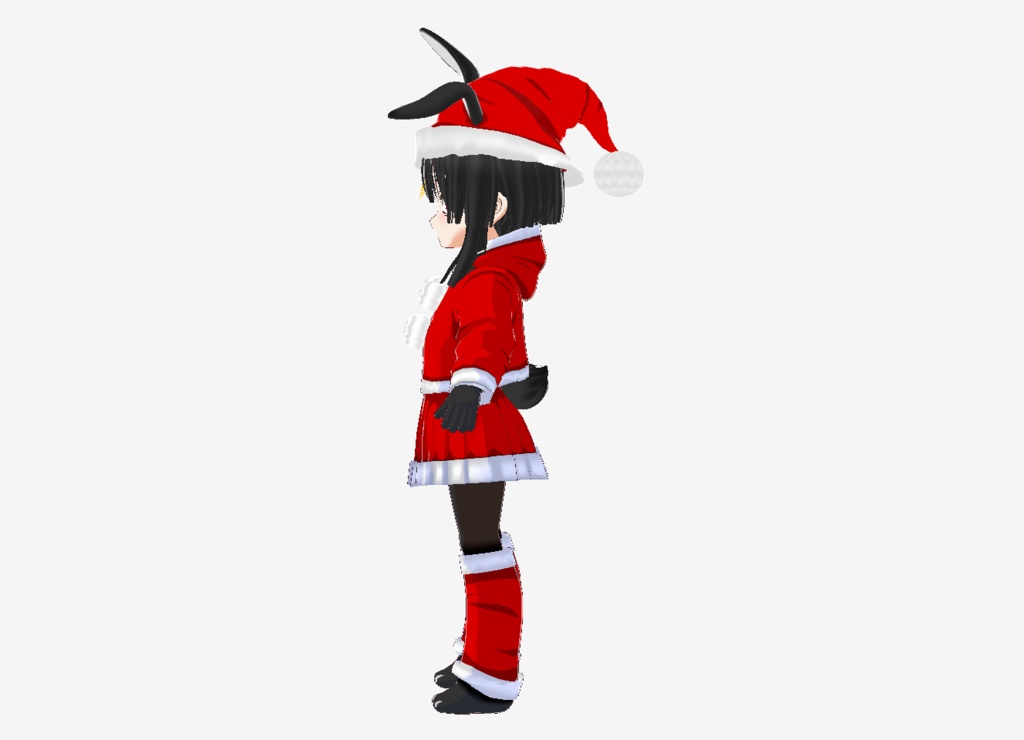 Xmas 黒兎VRM - official-satori - 2/5