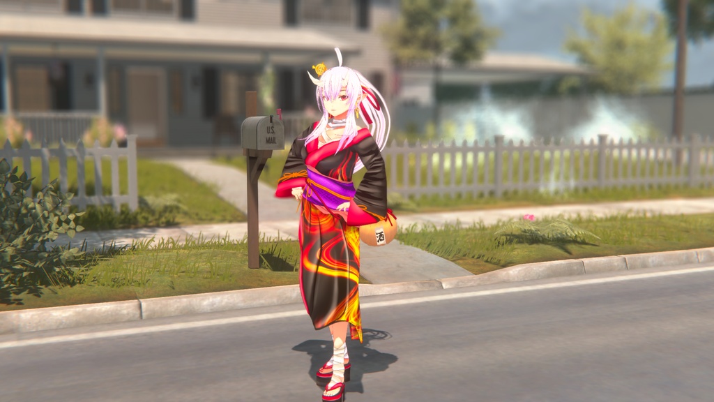 酔いどれ阿鬼 VRM版&Vroidstudio版