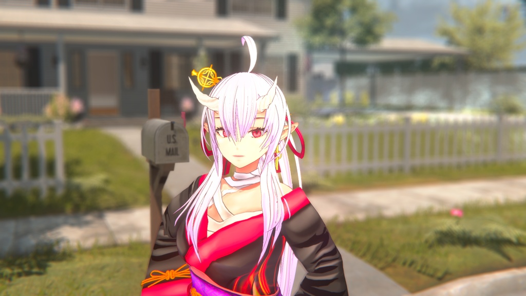 酔いどれ阿鬼 VRM版＆Vroidstudio版