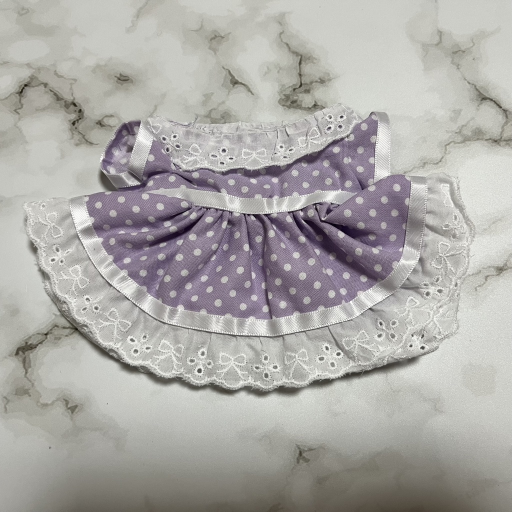 【無属性ぬいぐるみ】フリルワンピース【棉花娃娃】