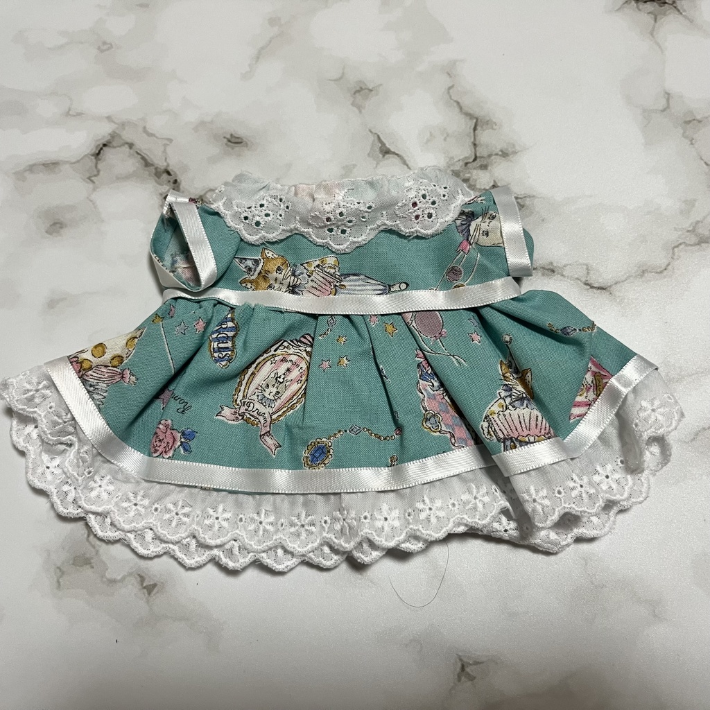【無属性ぬいぐるみ】フリルワンピース【棉花娃娃】