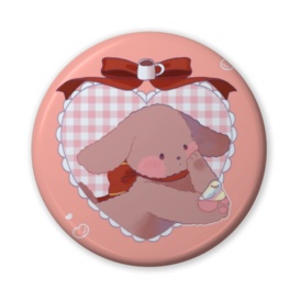 🤍Lovey Cocoa & Purin 缶バッジ