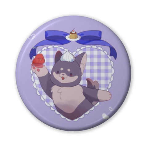 🤍Lovey Cocoa & Purin 缶バッジ