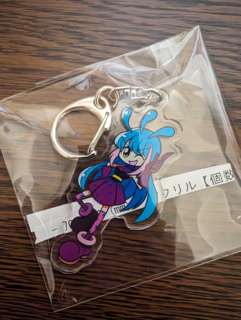 擬人化・Nさんのアクキー