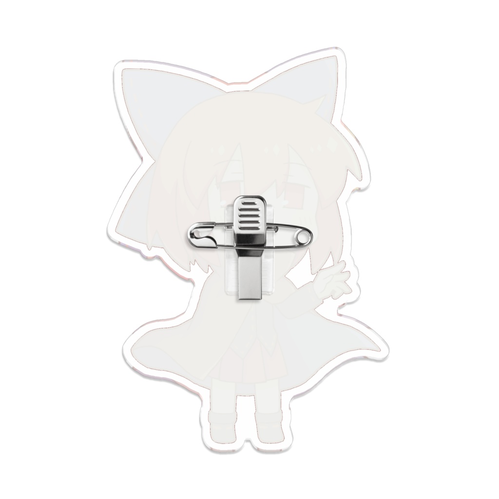 デフォルメばんきちゃんのアクリルバッジ