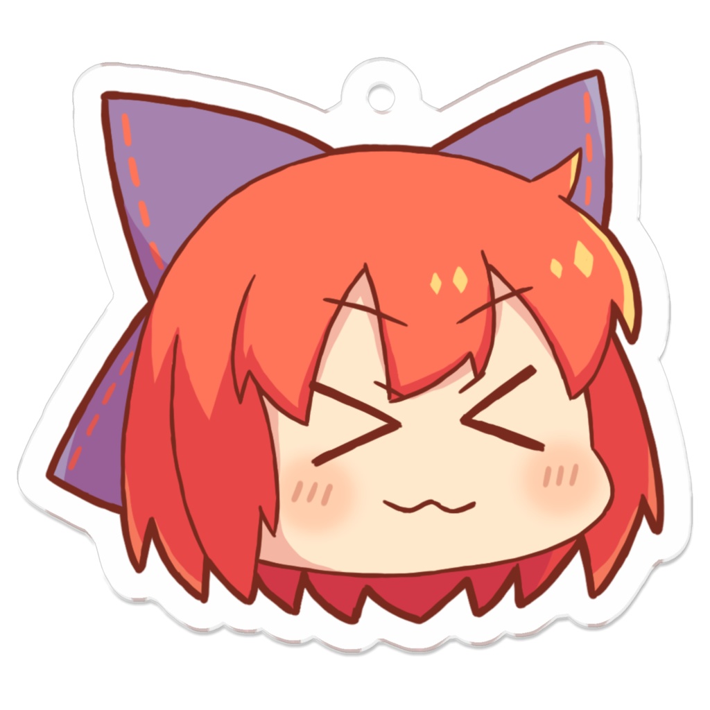 おまんじゅうばんきちゃんのアクキー