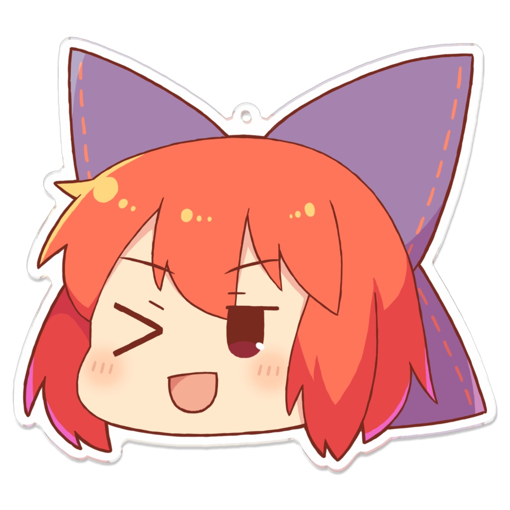おまんじゅうばんきちゃんのアクキー