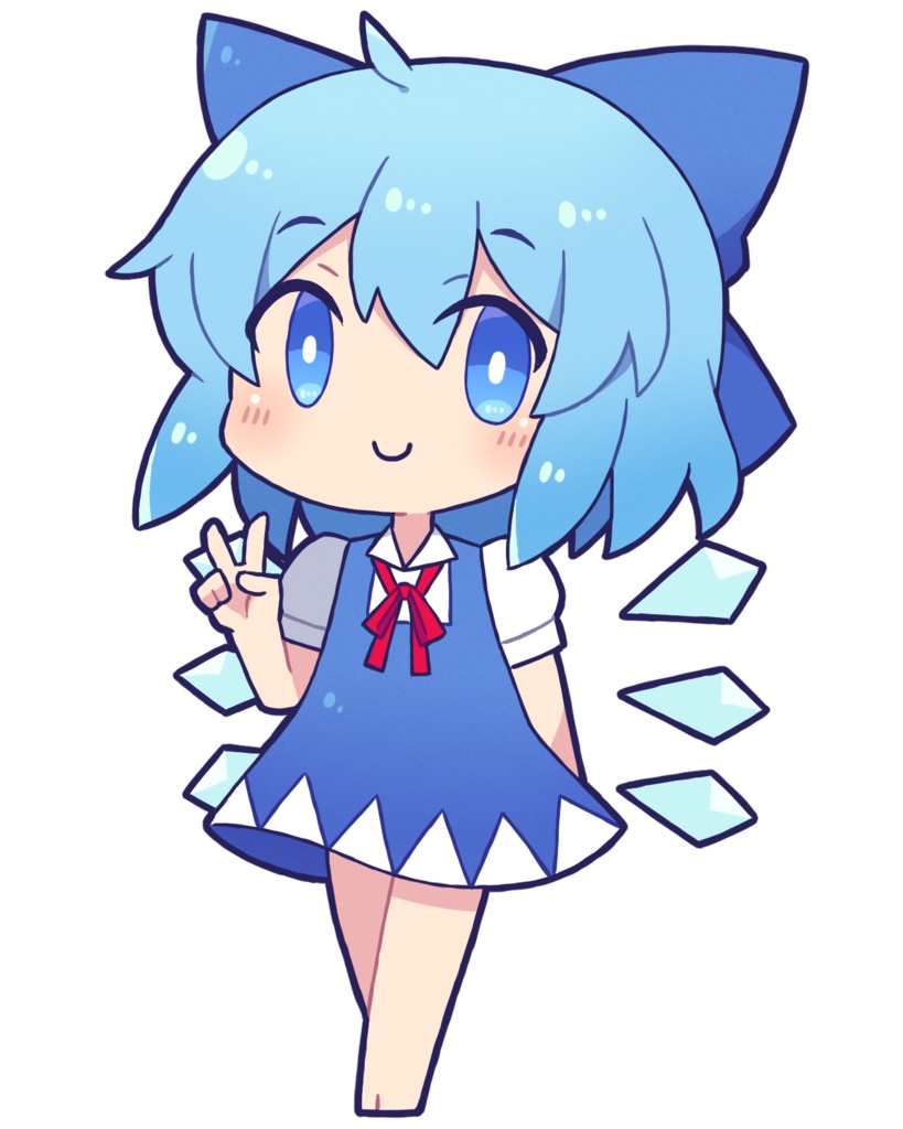 チルノちゃんのアクキー