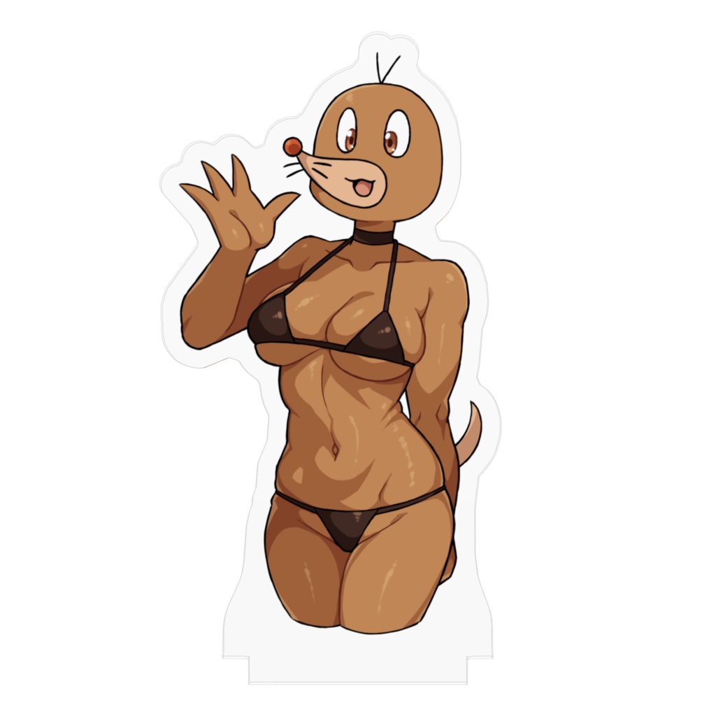 もぐたんのアクリルフィギュア