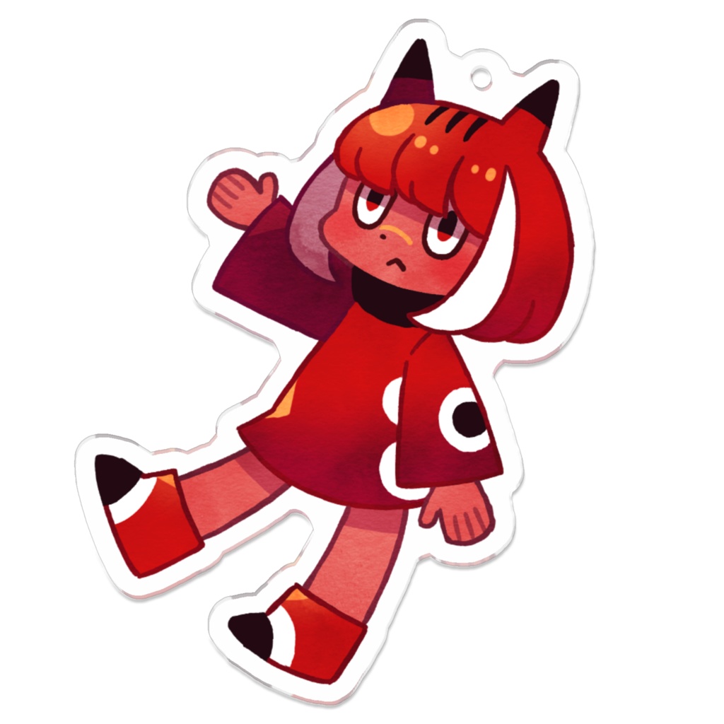 べコタン　アクリルキーホルダー