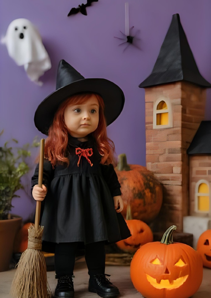 かわいい魔女ハロウィン